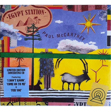 Paul McCartney / Egypt Station limited edition 'concertina' deluxe CD –  theSDEshop.com