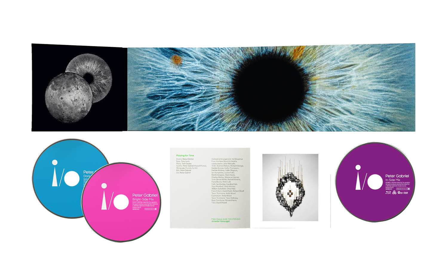 Peter Gabriel / i/o 2CD+blu-ray with Dolby Atmos Mix