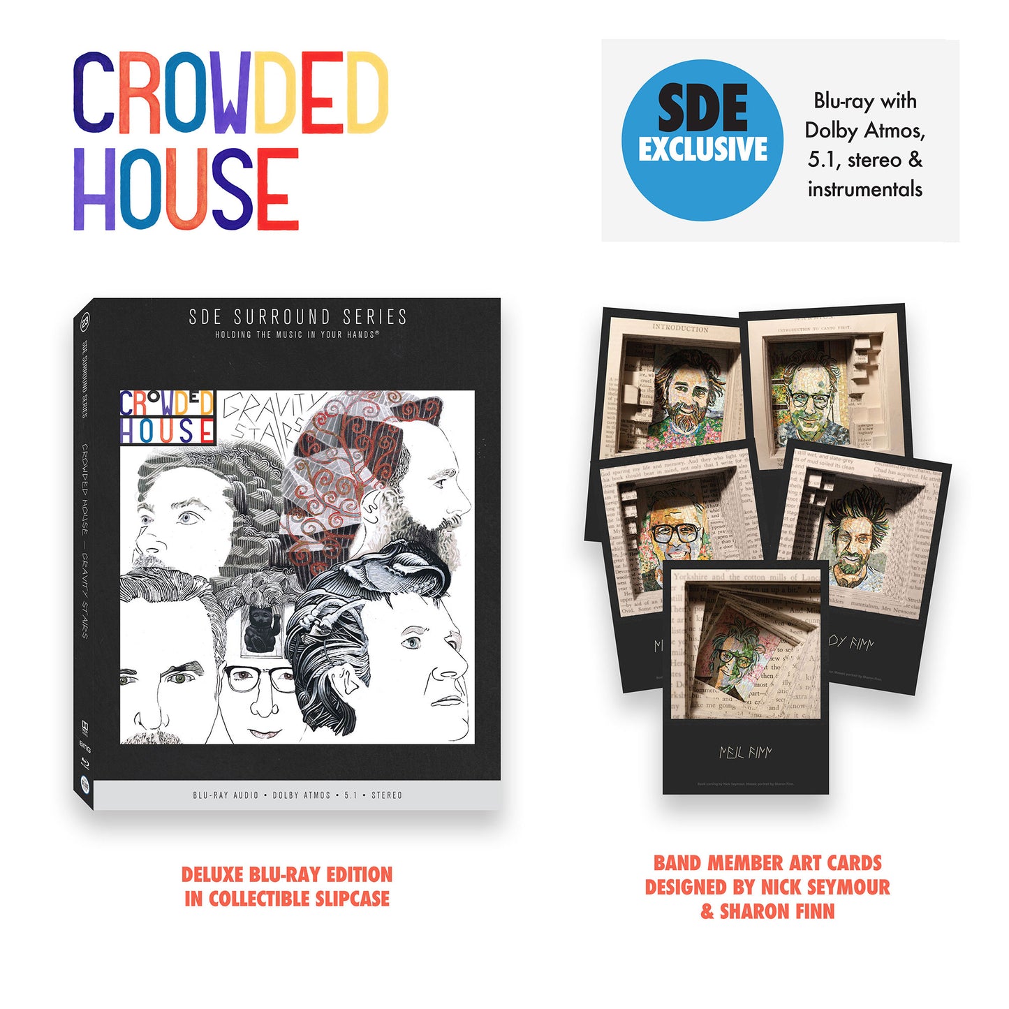 Crowded House / Gravity Stairs SDE-exclusive deluxe blu-ray audio