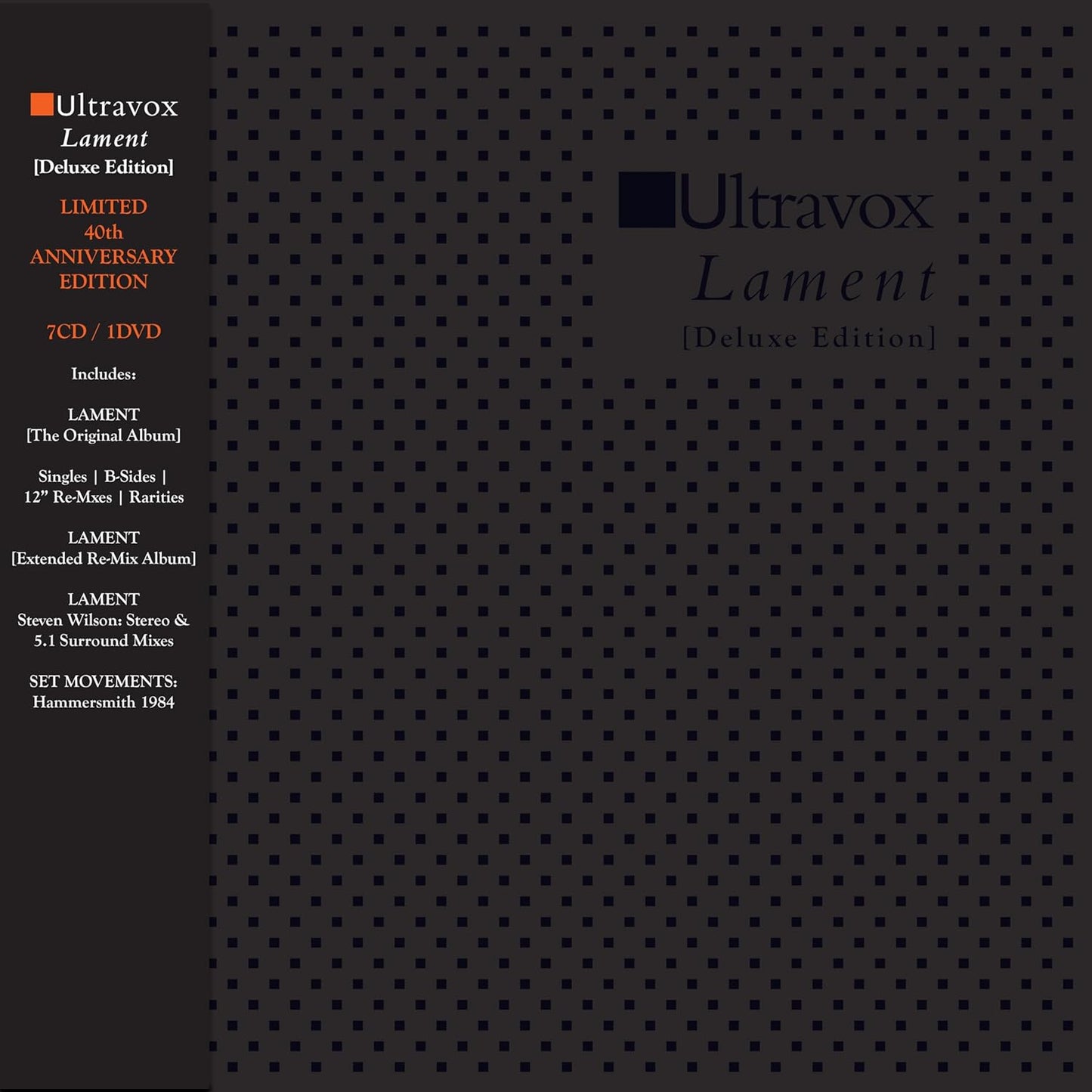 Ultravox / Lament 7CD+DVD deluxe edition