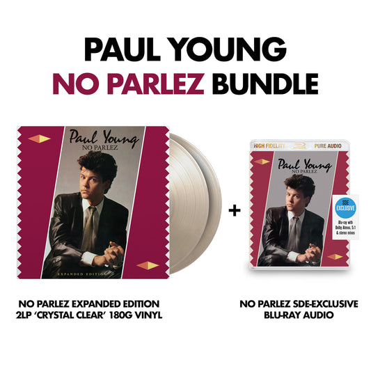 Paul Young / BUNDLE: No Parlez Expanded Edition 2LP vinyl + SDE-exclusive blu-ray with Dolby Atmos Mix