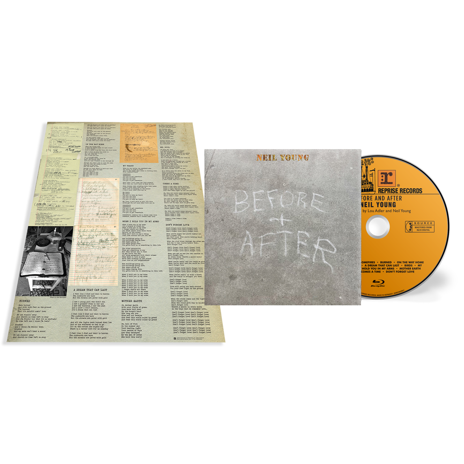 Neil Young / 'Before and After' blu-ray audio with Dolby Atmos Mix