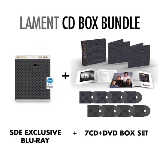 BUNDLE: Ultravox / Lament SDE Exclusive blu-ray audio + 7CD+DVD box