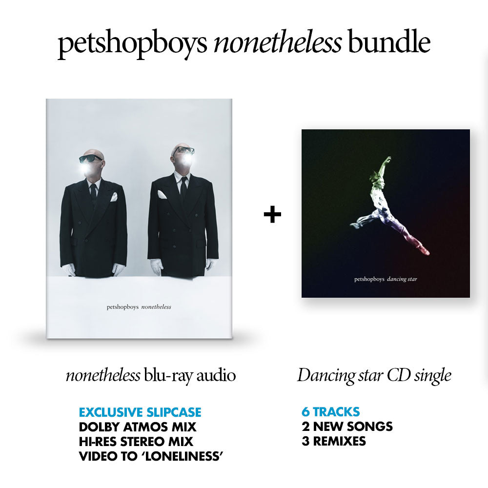 Pet Shop Boys / Nonetheless blu-ray audio with Dancing Star CD single