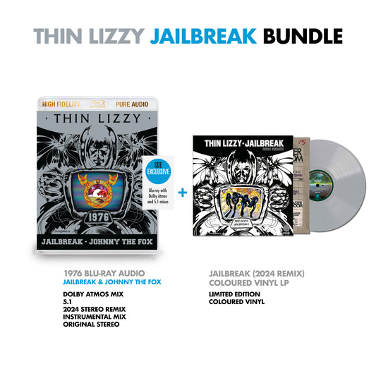 Thin Lizzy  / JAILBREAK BUNDLE: 1976 blu-ray + Jailbreak (2024 Remix) vinyl LP