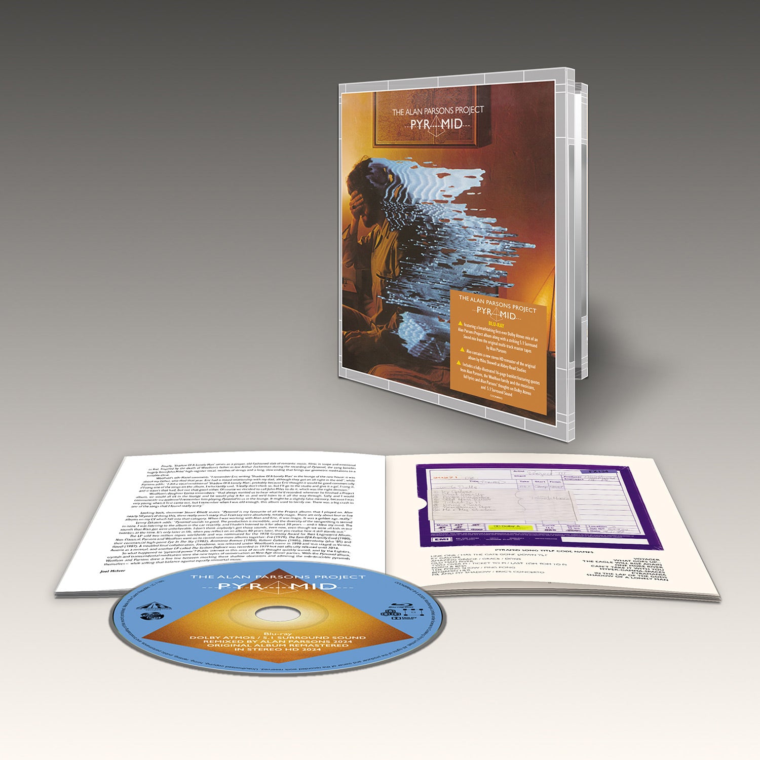 The Alan Parsons Project / Pyramid standalone blu-ray edition