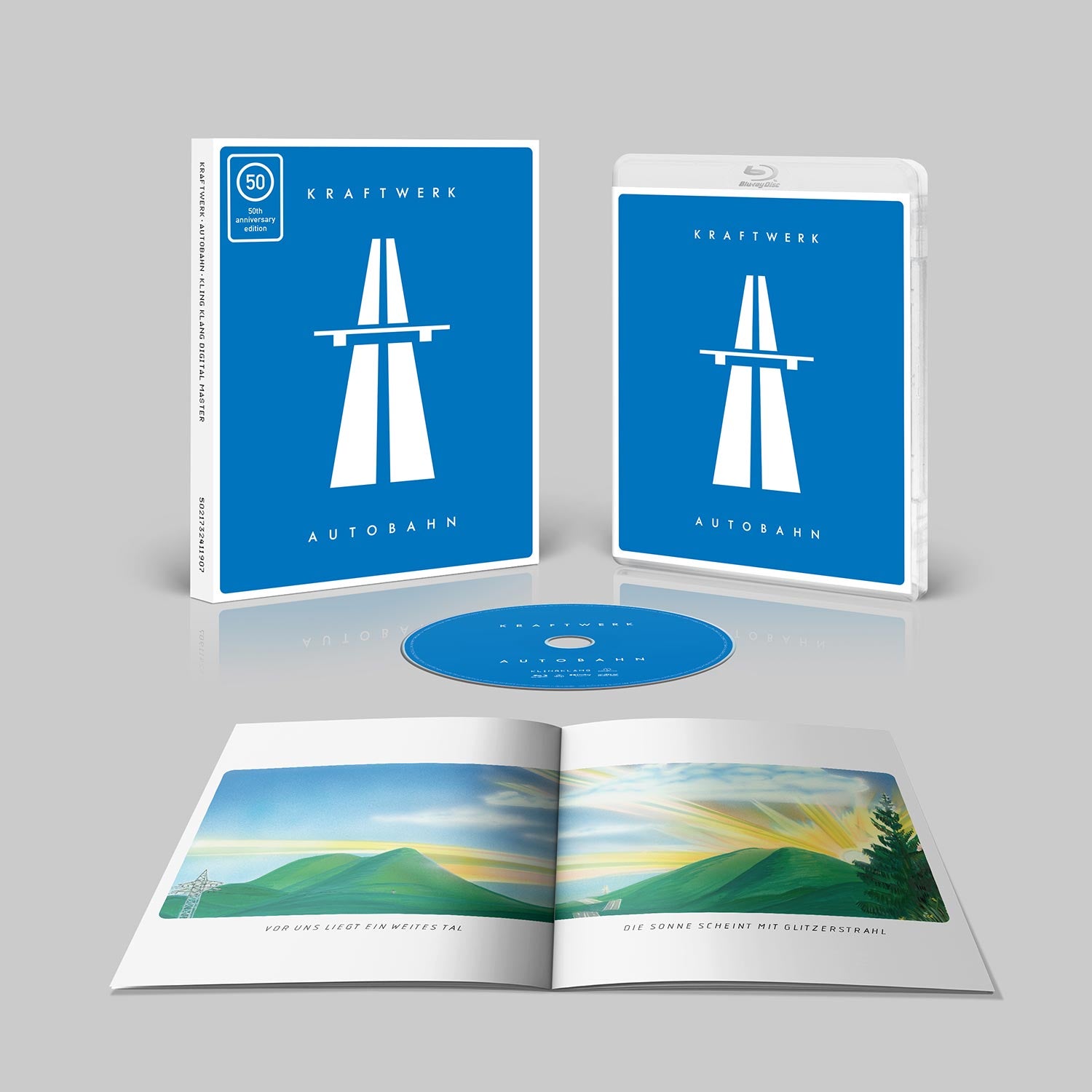 Kraftwerk / Autobahn BUNDLE: blu-ray + vinyl picture disc