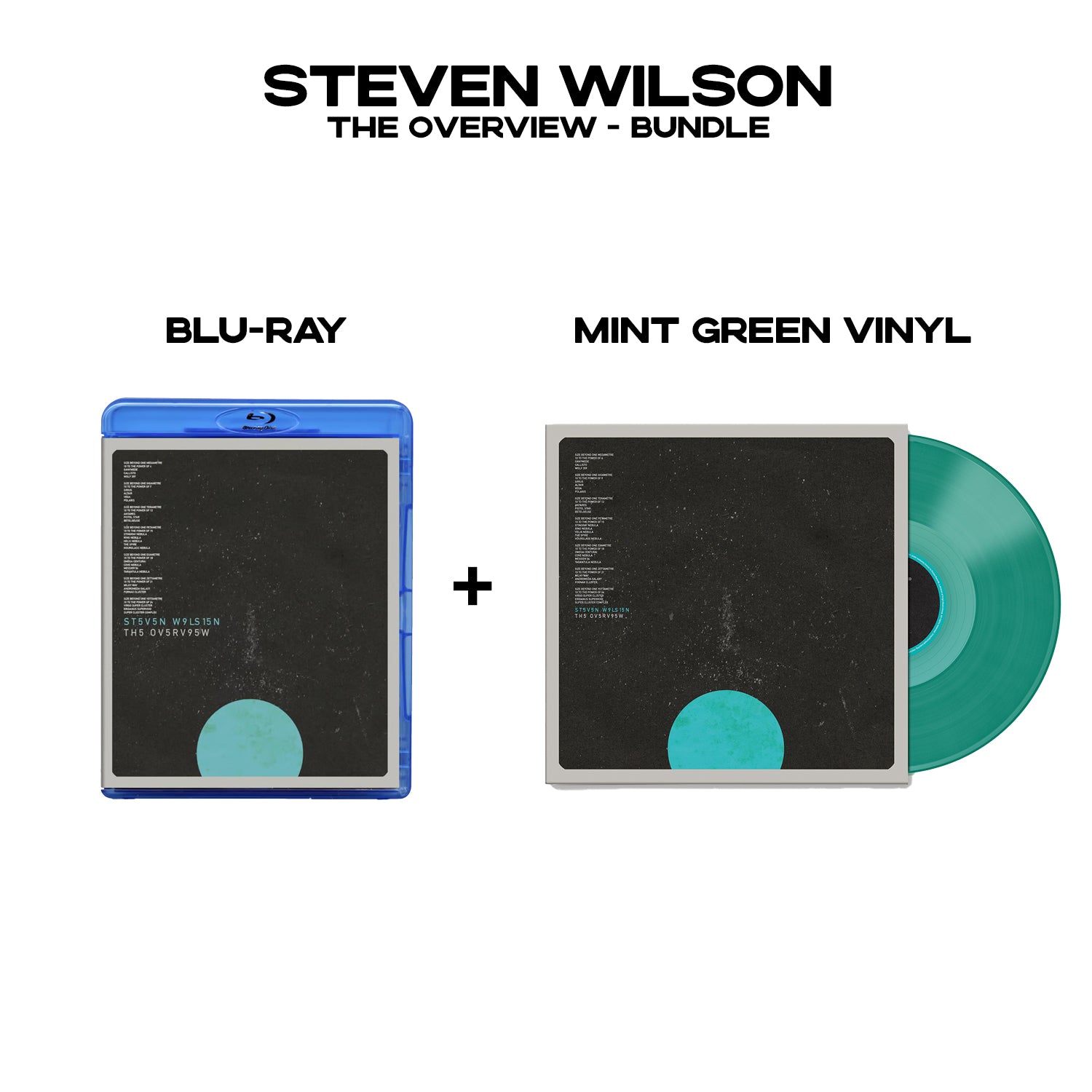 Steven Wilson / The Overview BUNDLE blu-ray + mint green vinyl