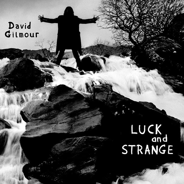 David Gilmour / Luck and Strange translucent  sea blue vinyl LP