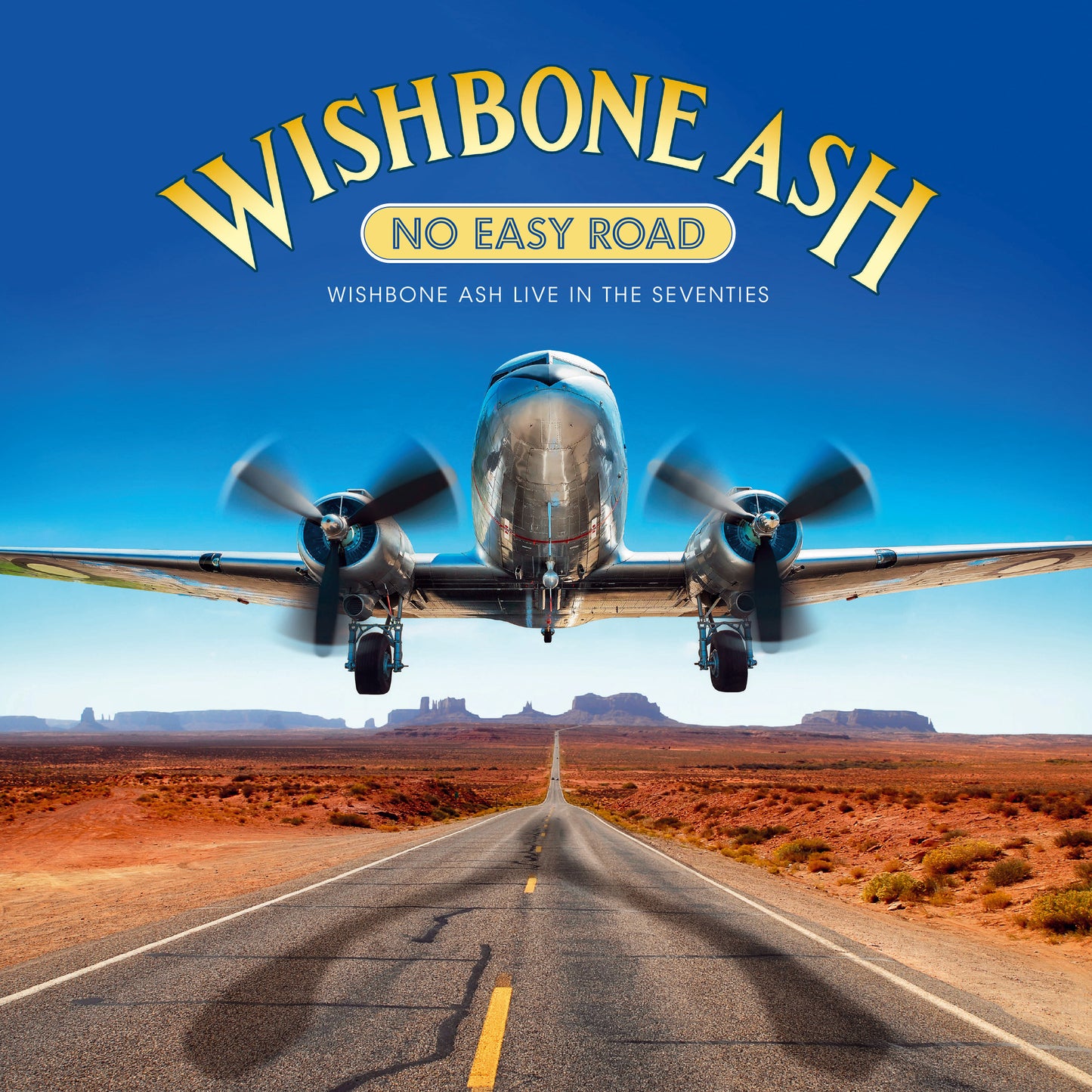 Wishbone Ash / No Easy Road: Wishbone Ash Live in the Seventies - hardcover book