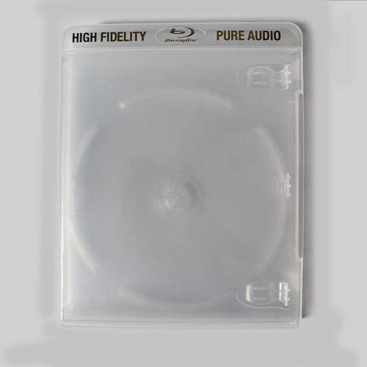 Replacement High Fidelity Pure Audio clear blu-ray case