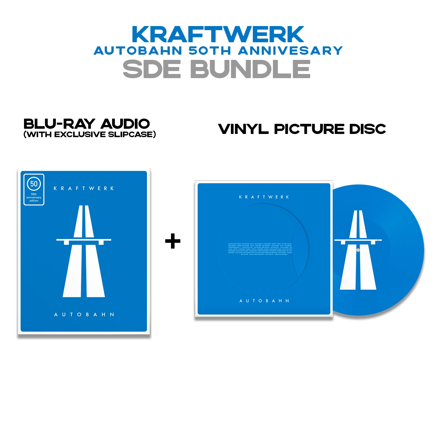 Kraftwerk / Autobahn BUNDLE: blu-ray + vinyl picture disc