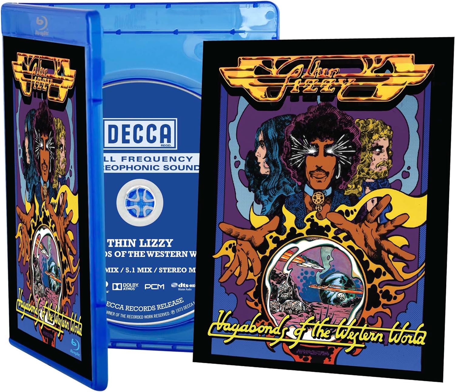 Thin Lizzy / Vagabonds of the Western World blu-ray audio