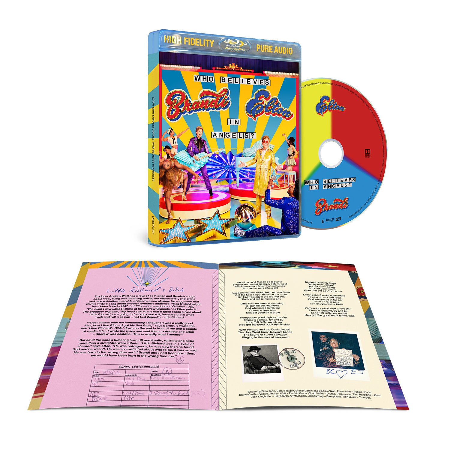 #39 in the SDE Surround Series: Elton John and Brandi Carlile / Who Believes In Angels? SDE exclusive blu-ray