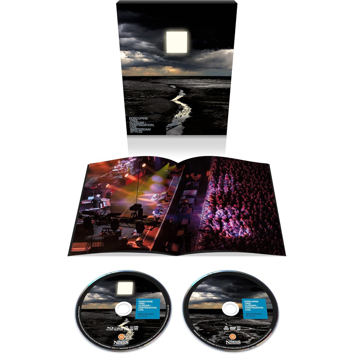 Porcupine Tree - Closure/Continuation.Live.Amsterdam 07/11/22 blu-ray + DVD