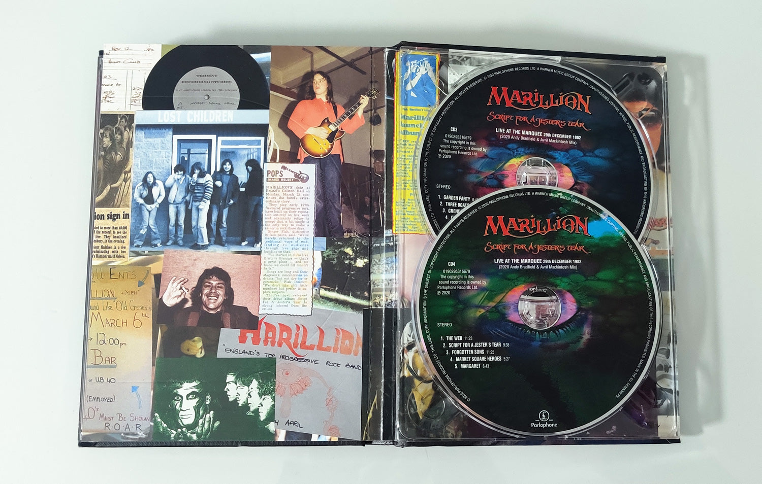 Marillion / Script For A Jester's Tear deluxe 4CD+blu-ray repress