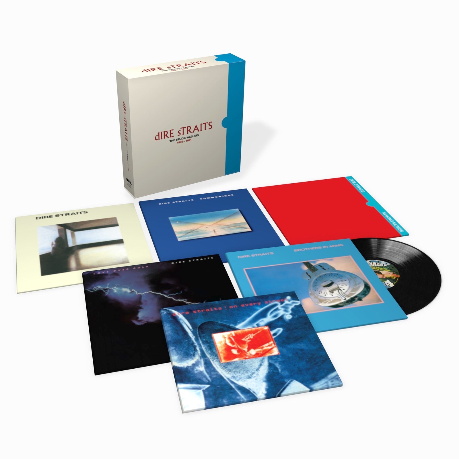 Dire Straits / The Studio Albums 1978 - 1991 8LP vinyl box