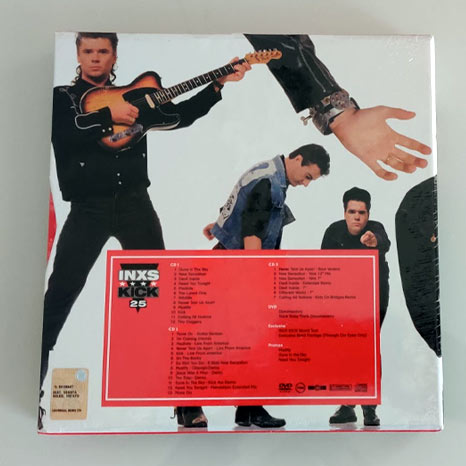 INXS / Kick 25 Super Deluxe Edition 3CD+DVD Box Set – theSDEshop.com