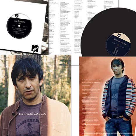 LIMITED SIGNED EDITION: Ian Broudie / Tales Told - vinyl LP + 7