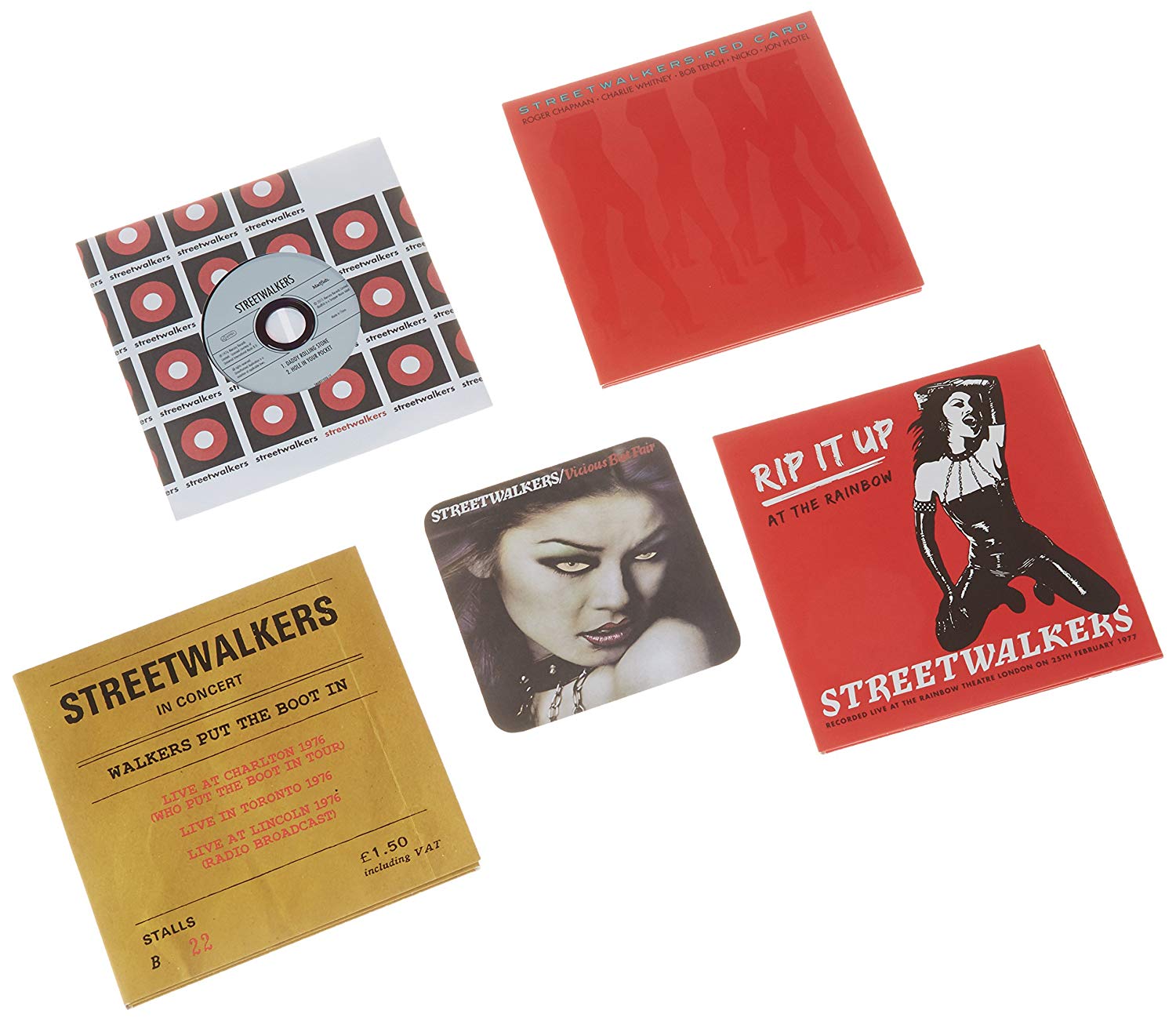 Streetwalkers / I'm Walking: The Complete Streetwalkers 1974-1977 / 15CD *signed* box set