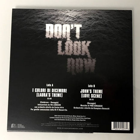 Don't Look Now / red vinyl 7" single