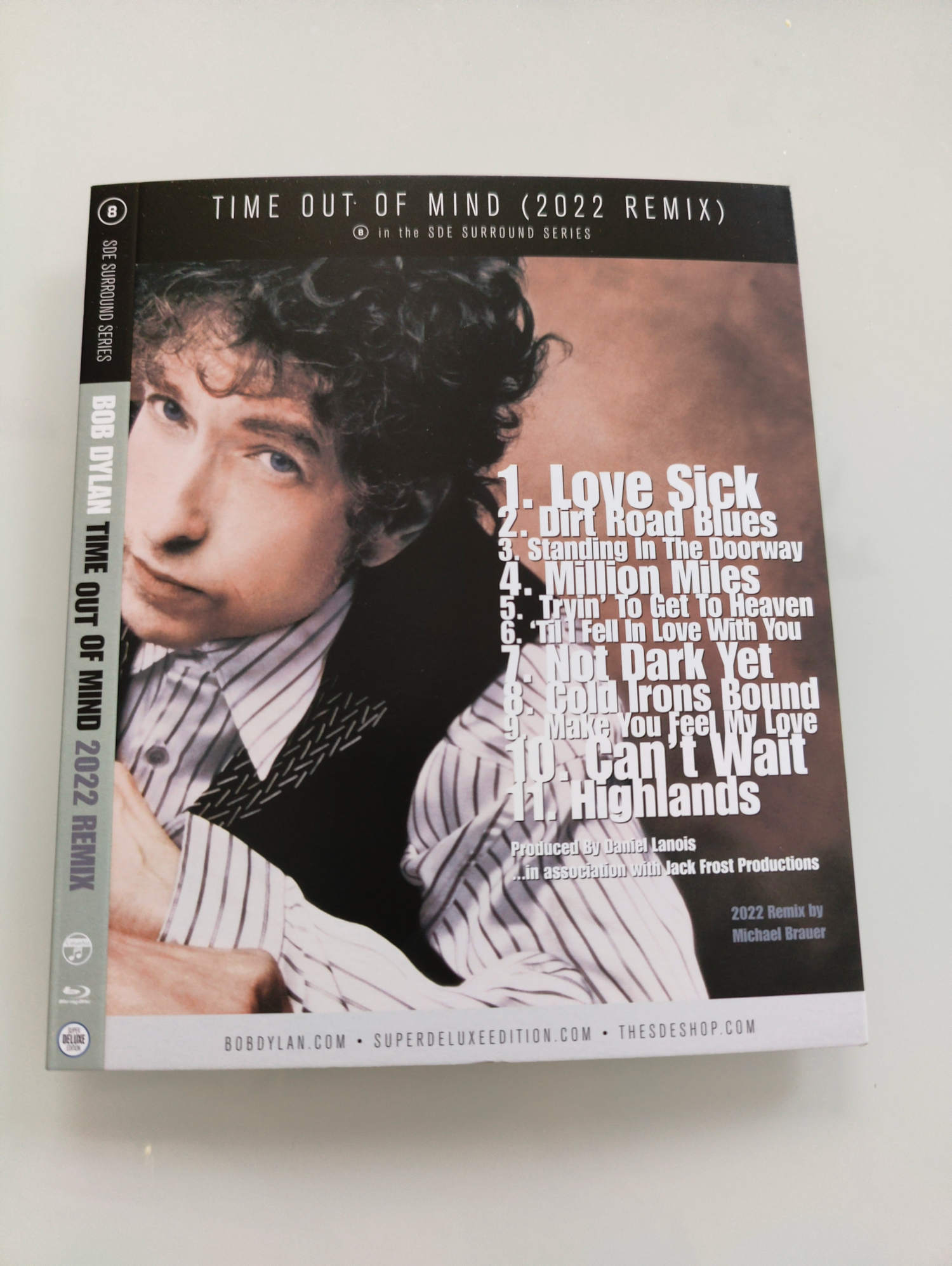 Bob Dylan / Time Out Of Mind (2022 Remix) limited edition SDE-exclusive blu-ray audio