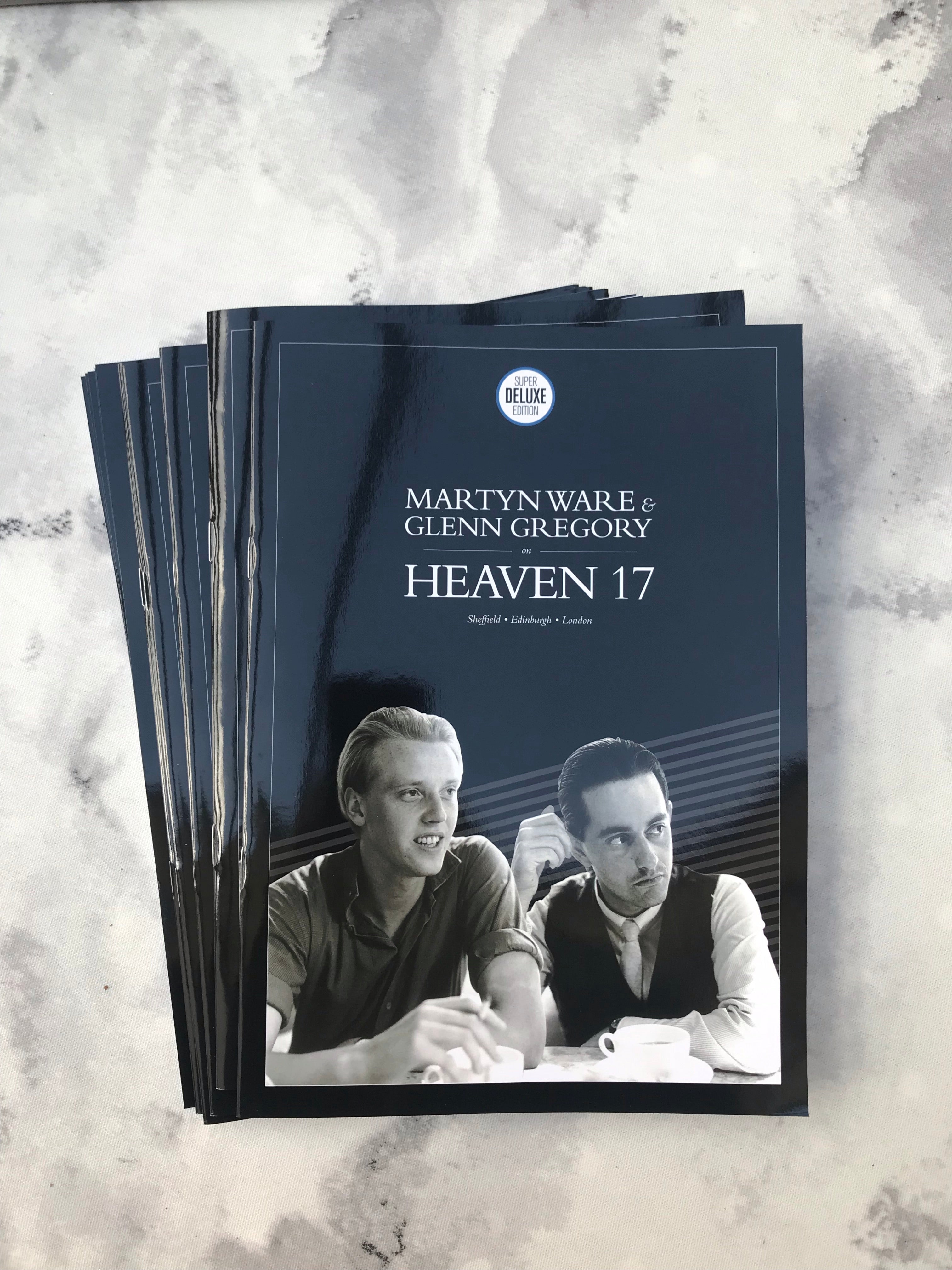 Heaven 17: Limited edition keepsake booklet #4