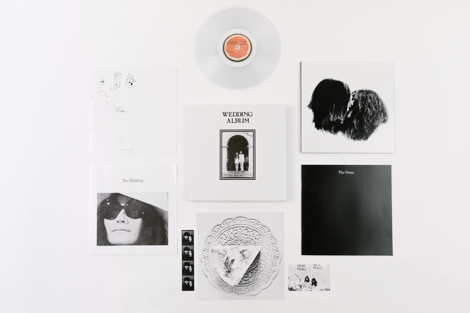 John Lennon & Yoko Ono / Unfinished Music No. 3: Wedding Album / 50th anniversary WHITE vinyl limited edition